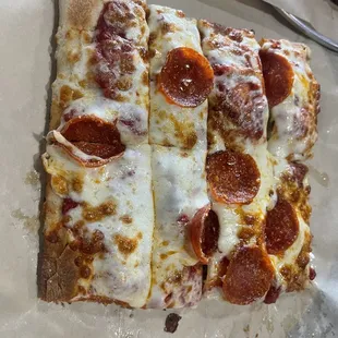 Pepperoni Pizza on Whole Grain