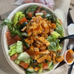Buffalo Chicken Salad