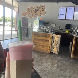 Strawberry Banana Smash