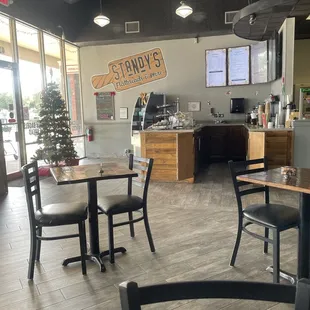 Lobby dining area