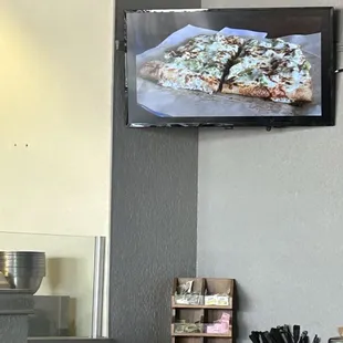 Flatbread pizza