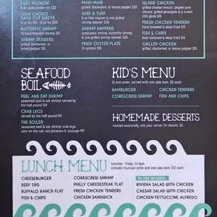 Menus