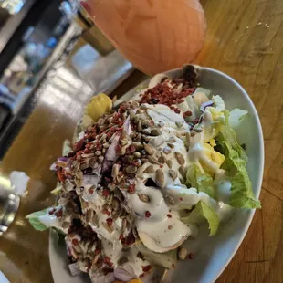 My salad from the salad bar