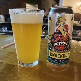 Beer at the bar