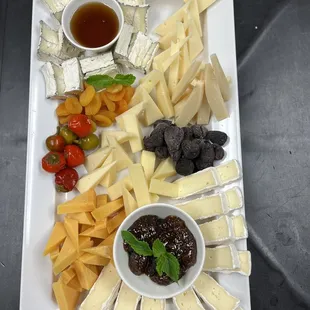 Local cheese selections