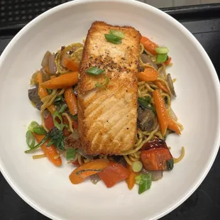 Salmon Stir Fry