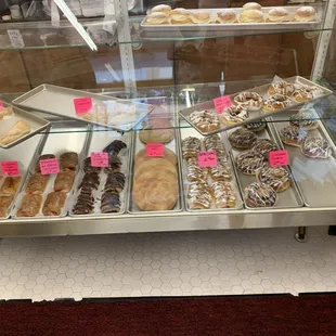 Display at Stangl&apos;s Bakery in Ambridge, PA.