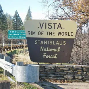 12.03.16  From this vista point you can view the Tuolumne Wild &amp; Scenic River from Highway 120. Rim fire burned area [2013]