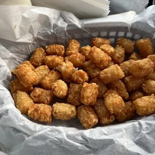 Crispy tater tots