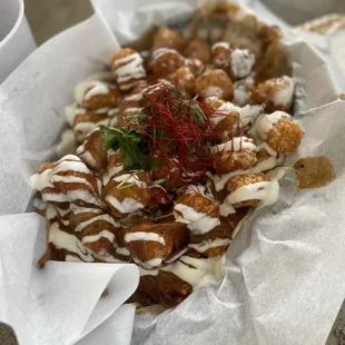 green chilli tots