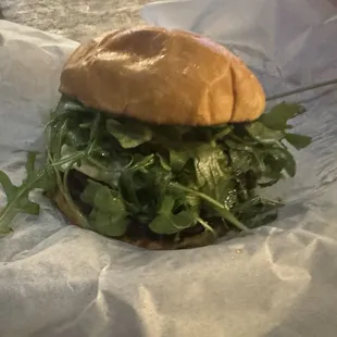 Peaches and Cream Burger