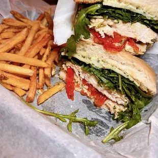Grilled Chicken Caprese Sandwich