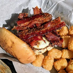 Candied Bacon Sandwich
