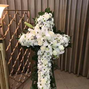 Beautiful cross for a beautiful soul.