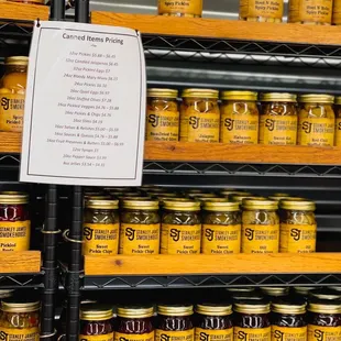 Pickled items