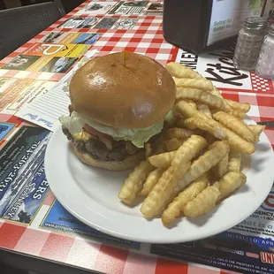 Cheeseburger with Fries