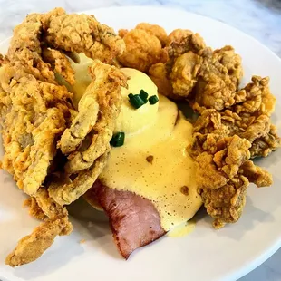 Seafood breakfast