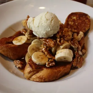 Bananas Foster French Toast