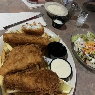 Some of the best fish &amp; chips (cod) I've ever had!
