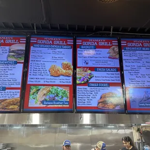 Gordas Grill Menu