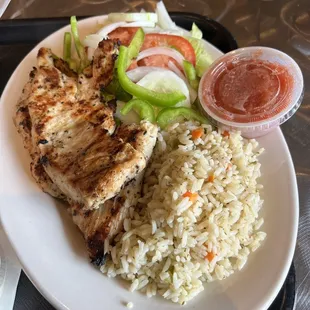 Char Broiled Chicken Breast Dinner