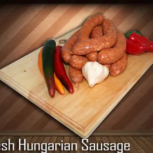 fresh hungarian sausage