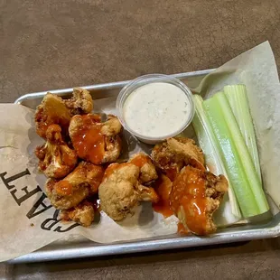 Buffalo cauliflower drool emoji