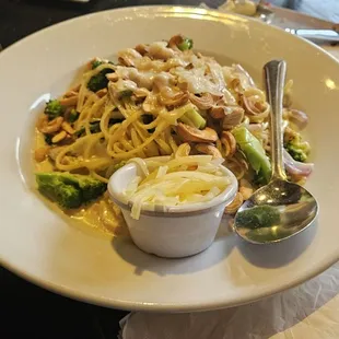Chicken linguine