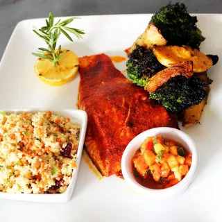 Roasted Lime Salmon