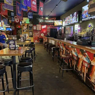 Front bar area