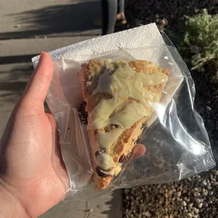 Cranberry Orange scone