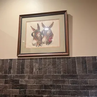 Ladies restroom decor