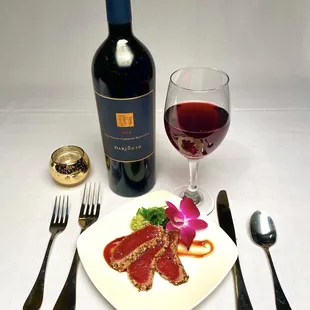 Tuna and Wine!