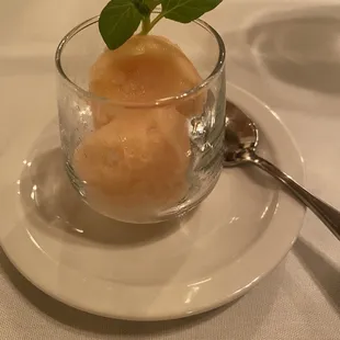 Pallet cleanser: Blood Orange sorbet