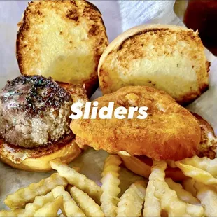 Hamburger &amp; Chicken Sliders