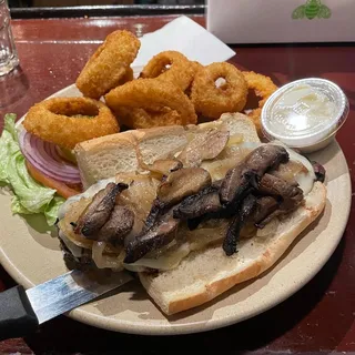 Strip Steak sandwich
