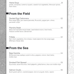 Menu from Website May2022