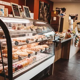 Locally-sourced baked goods.