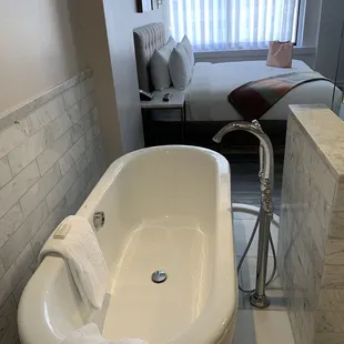 We booked the Stanton Loft, which was so romantic and lovely!