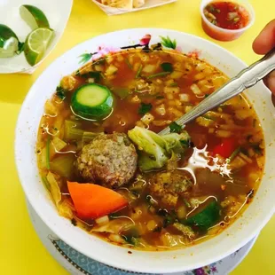 Chicken Meatball Soup