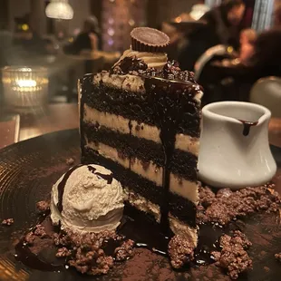 Peanut Butter &amp; Chocolate Cake