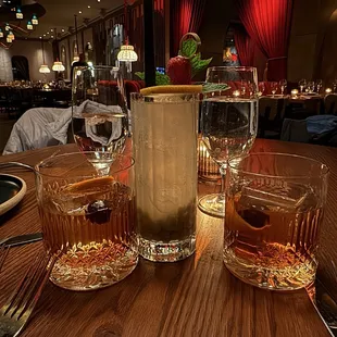 Smoked Old Fashion and Lady Elettaria