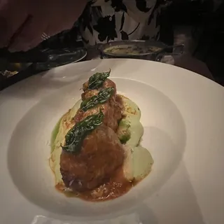 Manicotti & Wagyu Meatballs
