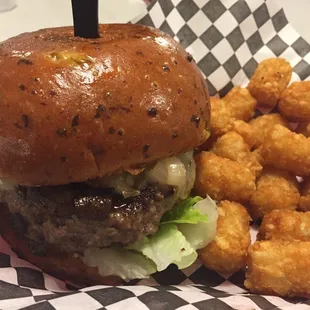 Grilled Mushroom Burger