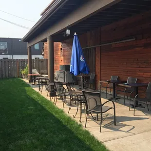 Beer Garden &amp; smoking area.