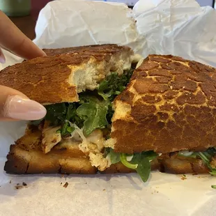 Chicken Arugula Panini