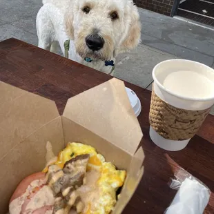 Breakfast sandwich modified for my food allergies