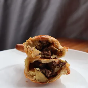 Steak &amp; Potato Empanada @tiffhuangry