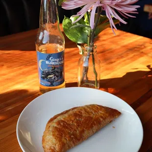 Short Rib Hand Pie and Spicy Ginger Ale @tiffhuangry