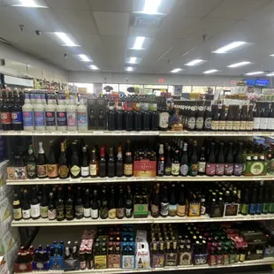 Variety of non-chilled beer